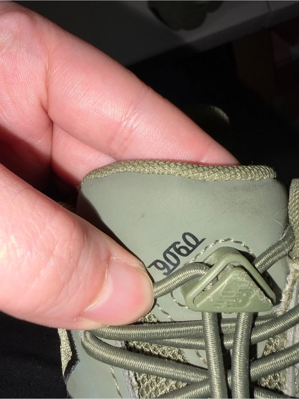 New Balance 9060 Kids' Green Athletic Sneakers